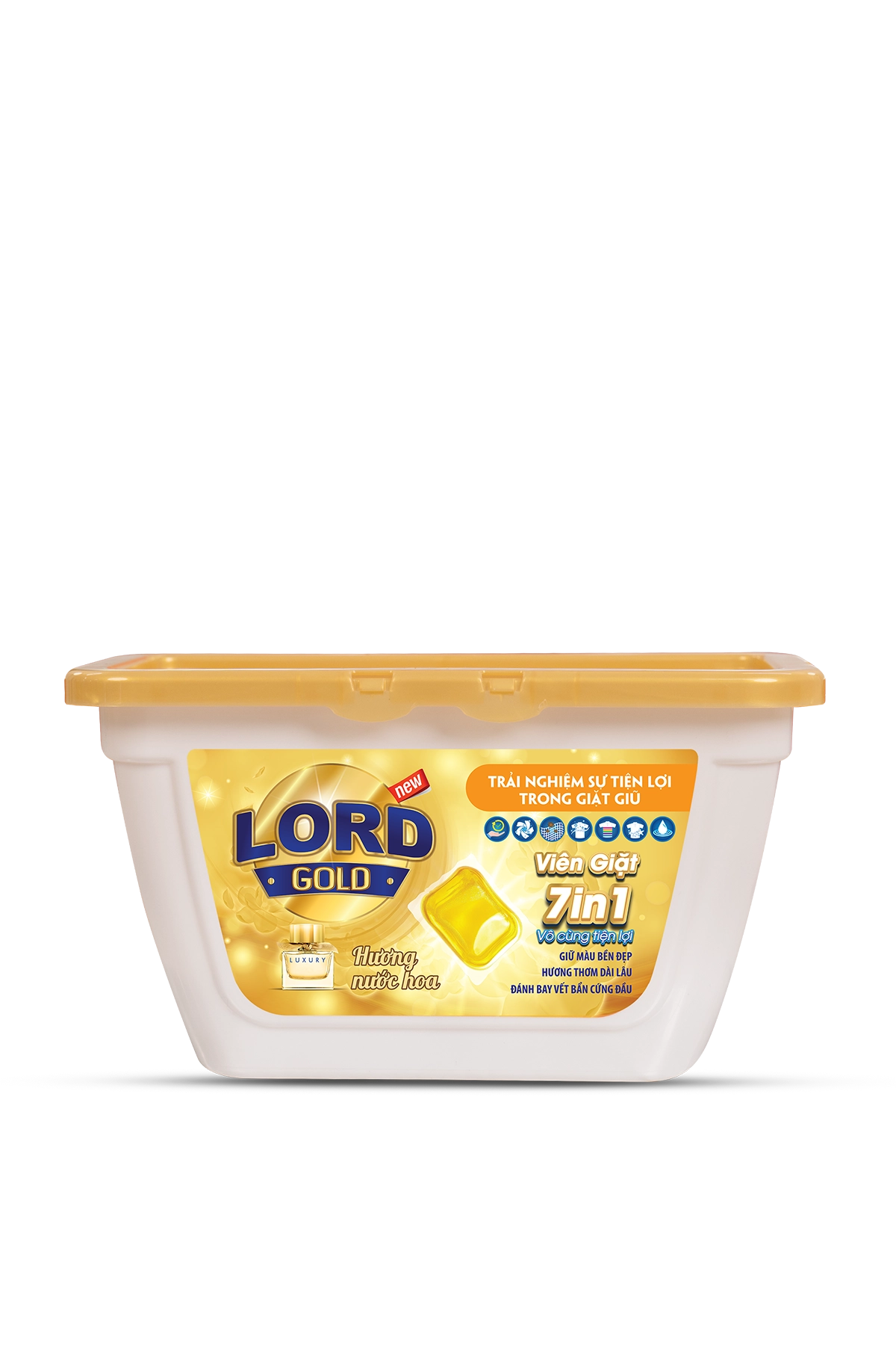 Lord Gold laundry detergent capsules 275g